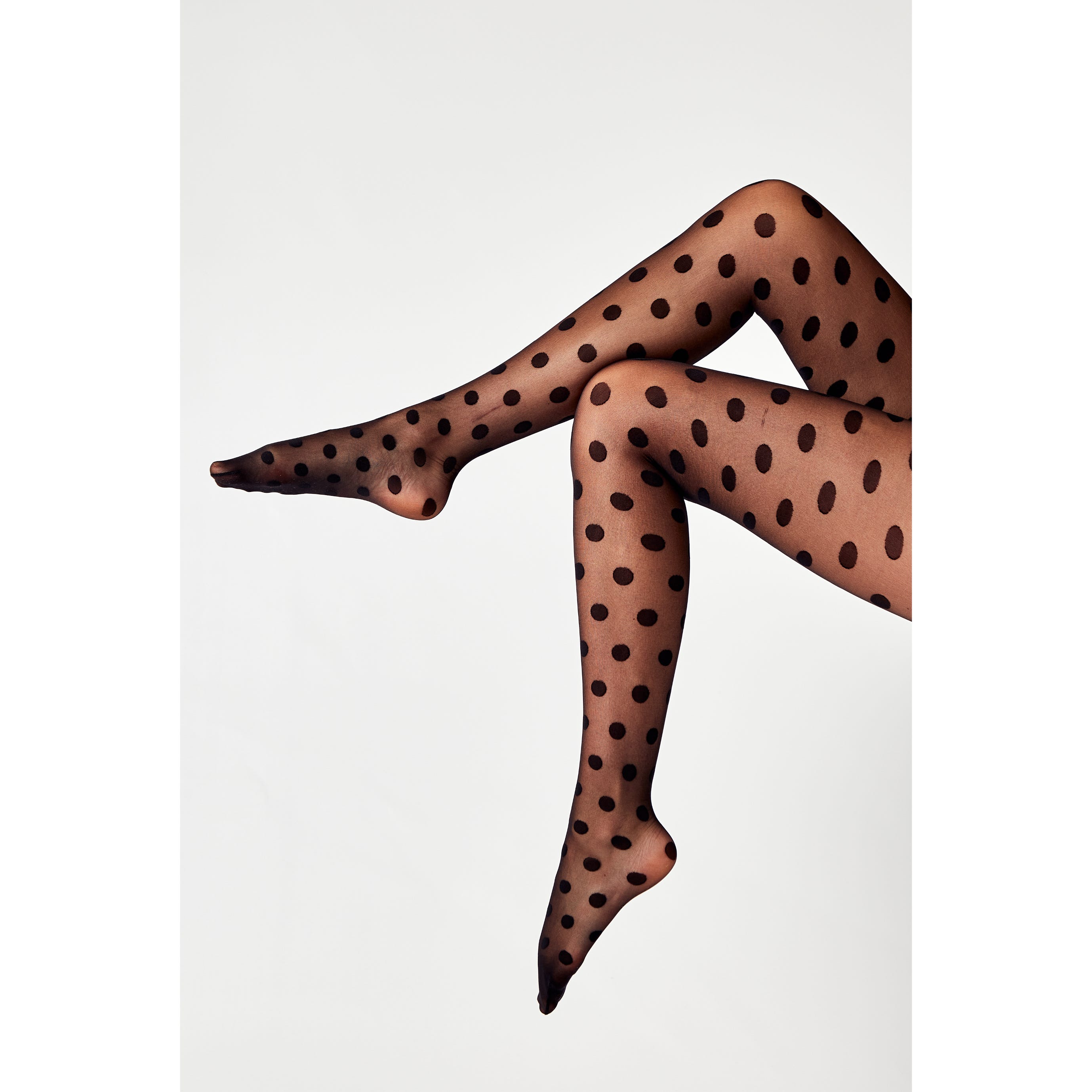 Collant petit pois femme discount