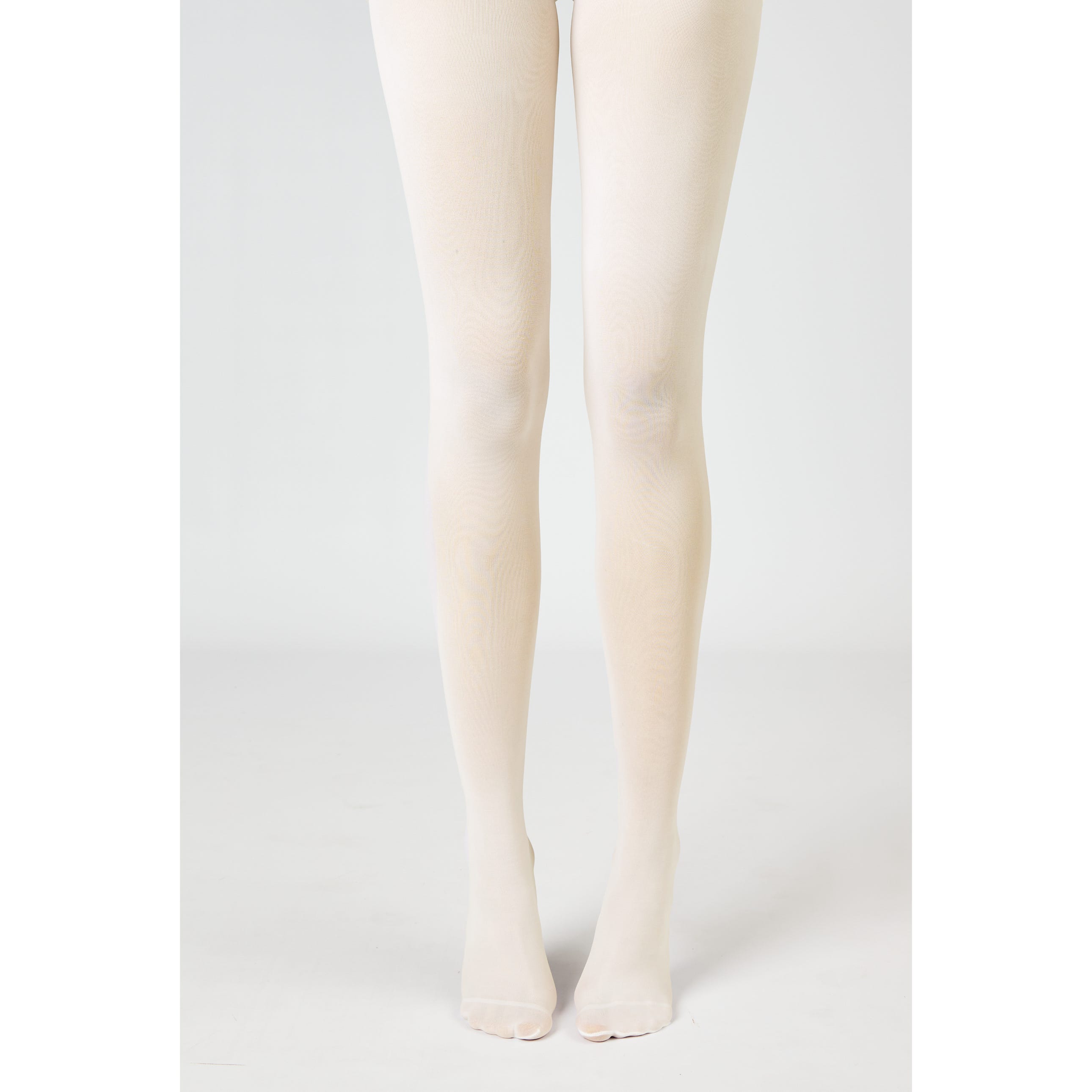 Collant blanc opaque top