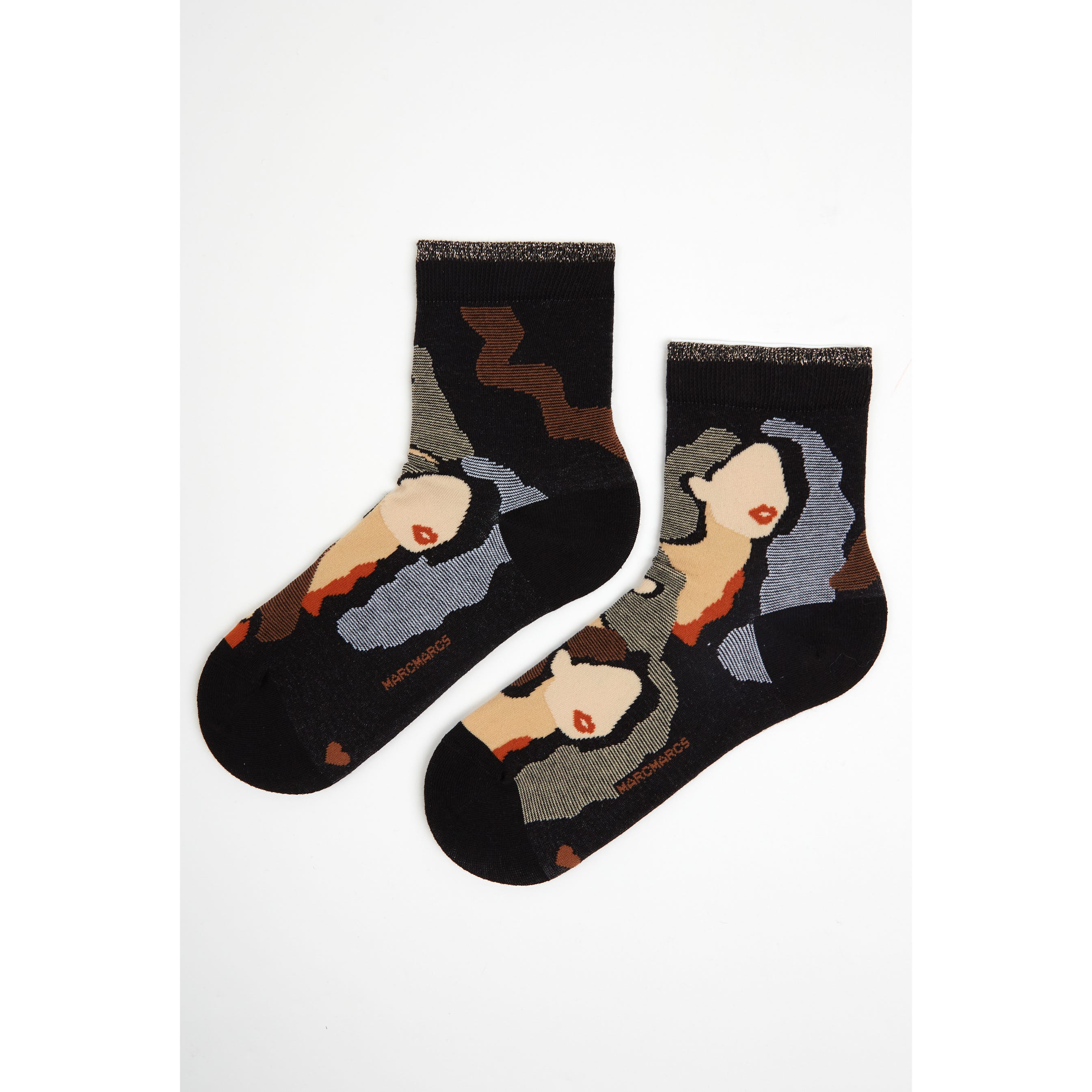 Chaussettes avec visage mode MarcMarcs Veritas Belgique