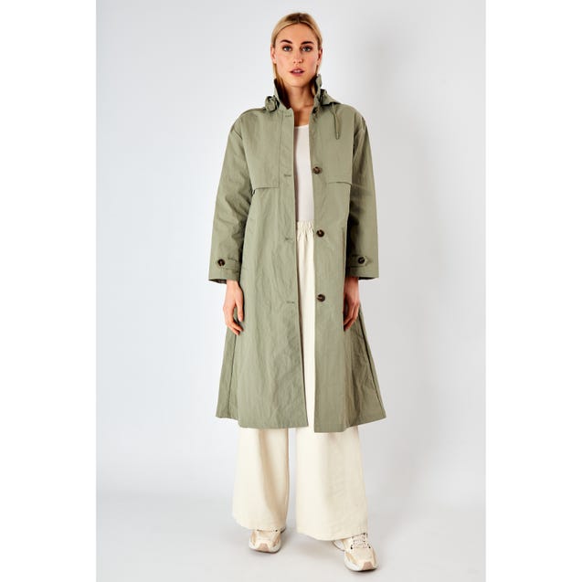 Waterafstotende trench coat