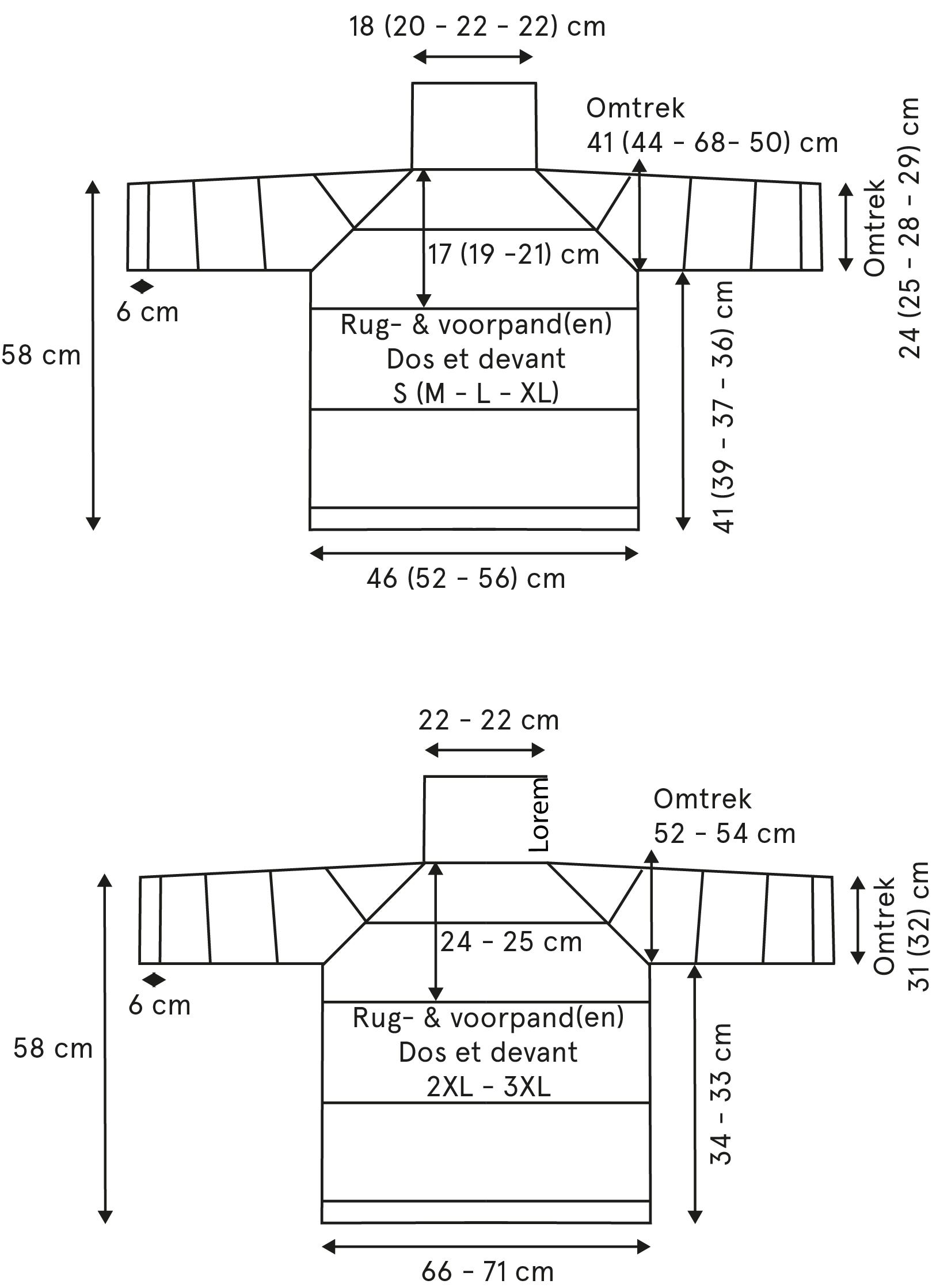 technische tekening An-Sofe truii